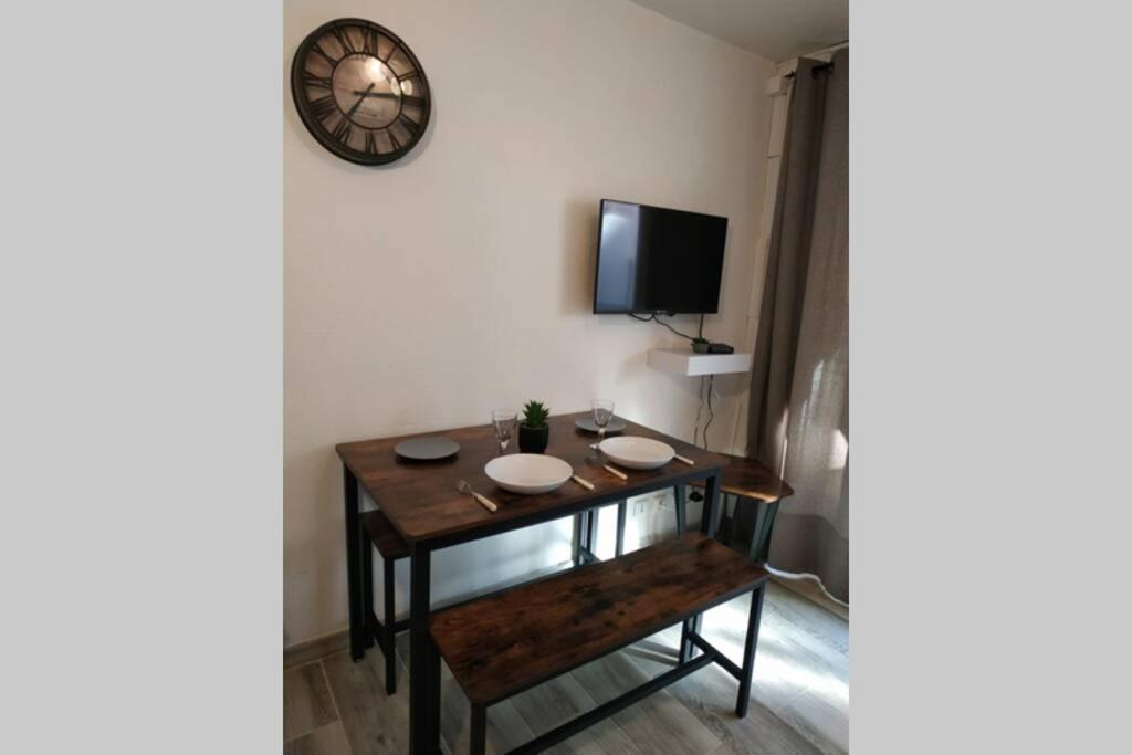 studio climatisé, 50 m de la prom, Wifi Niza Exterior foto
